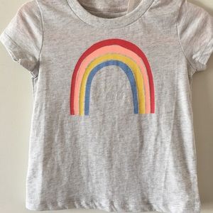 2/$12 NWT Gymboree Baby 2T Rainbow Tee